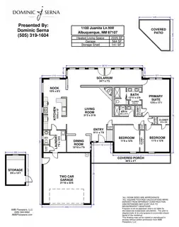 1100 Juanita Lane NW Floor Plan