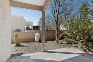 10529 Calle Sombra NW Backyard