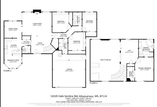 10529 Calle Sombra NW Floor Plan