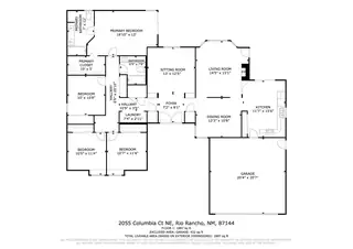 2055 Columbia Court NE Floor Plan