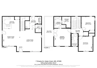 7 Shasta Court Floor Plan
