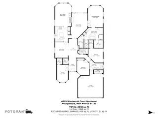 6605 Wentworth Court NE Floor Plan