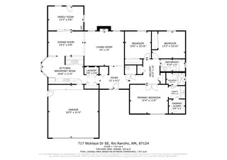 717 Nicklaus Drive SE Floor Plan
