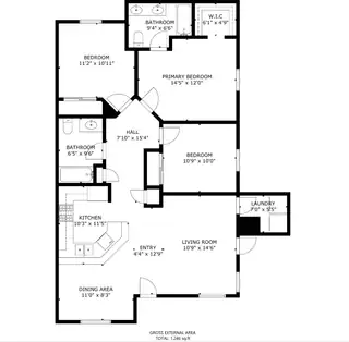 6800 Vista Del Norte Road NE # 2121 Floor Plan