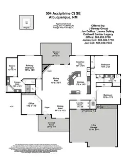 504 Accipitrine Court SE Floor Plan