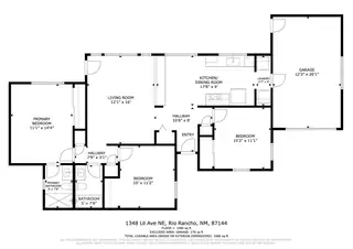 1348 Lil Avenue NE Floor Plan