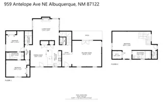 959 Antelope Avenue NE Floor Plan