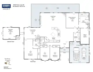 5928 Chaco Loop NE Floor Plan