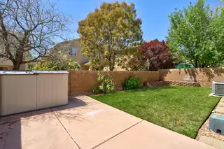 9901 Sunshine Mesa Drive NW Backyard