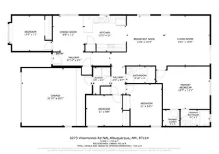 6273 Viramontes Road NW Floor Plan