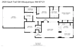2920 Gault Trail SW Floor Plan