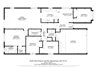 8428 Vista Penasco Avenue SW Floor Plan