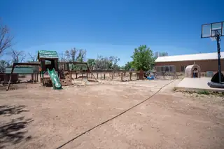 604 Ortega Road NW Backyard