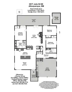 3917 Julie Street NE Floor Plan