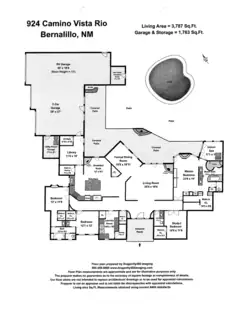 924 Camino Vista Rio Floor Plan