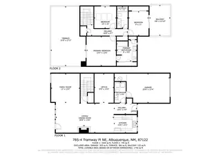 785 Tramway Lane NE # 4B Floor Plan