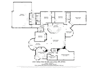 1521 Valley View Drive SW Floor Plan
