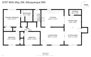 6707 Wills Way SW Floor Plan