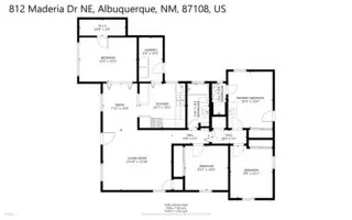 812 Madeira Drive NE Floor Plan