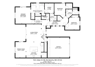 7221 Aldan Drive NE Floor Plan
