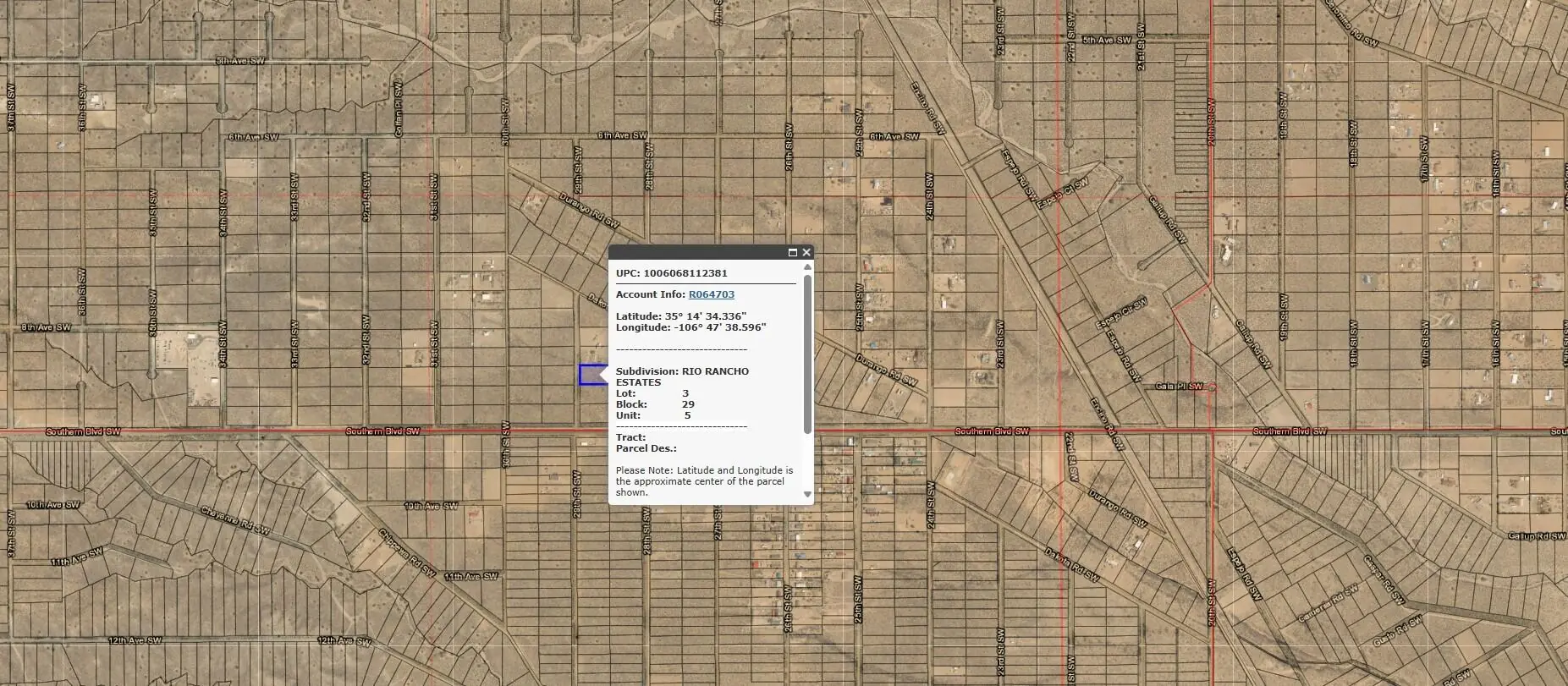 29th (U5 B29 L3) Street SW 5