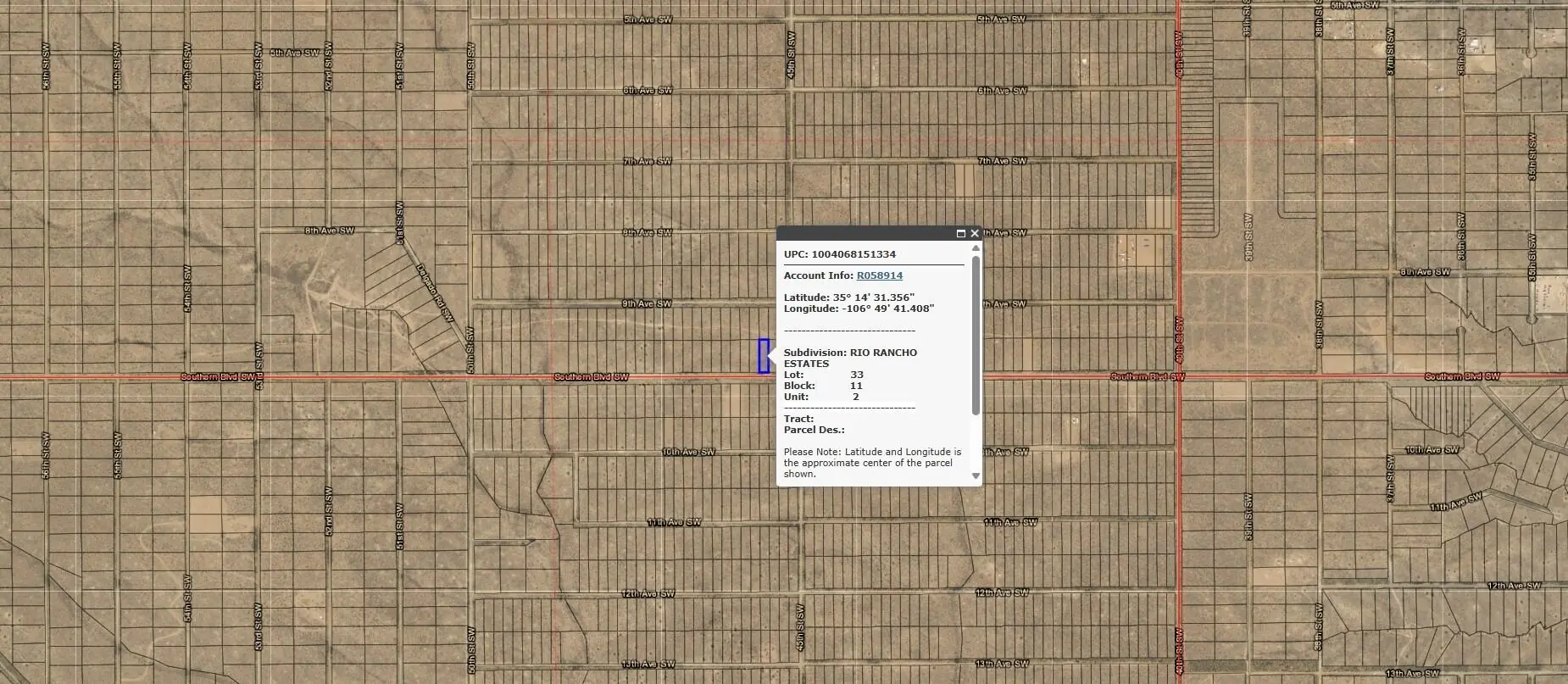 Southern (U2 B11 L33) Boulevard SW 2