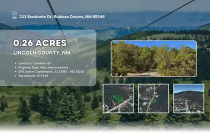213 Escalante Drive, Ruidoso Downs 