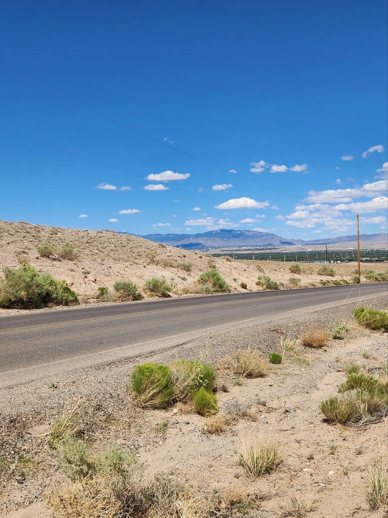 On Pajarito (DFW) Road SW
