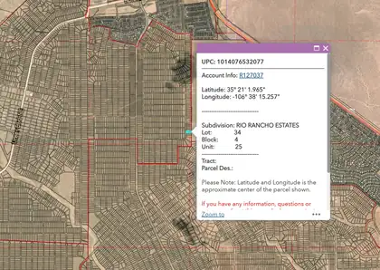 5 Lot package U25, Rio Rancho 
