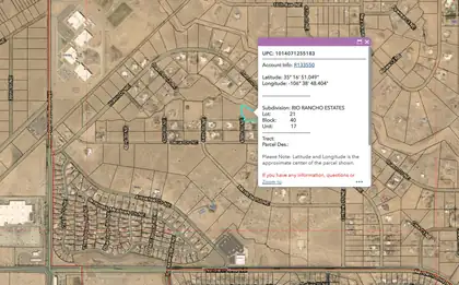 45th NE - Chamiza Estates Street, Rio Rancho 