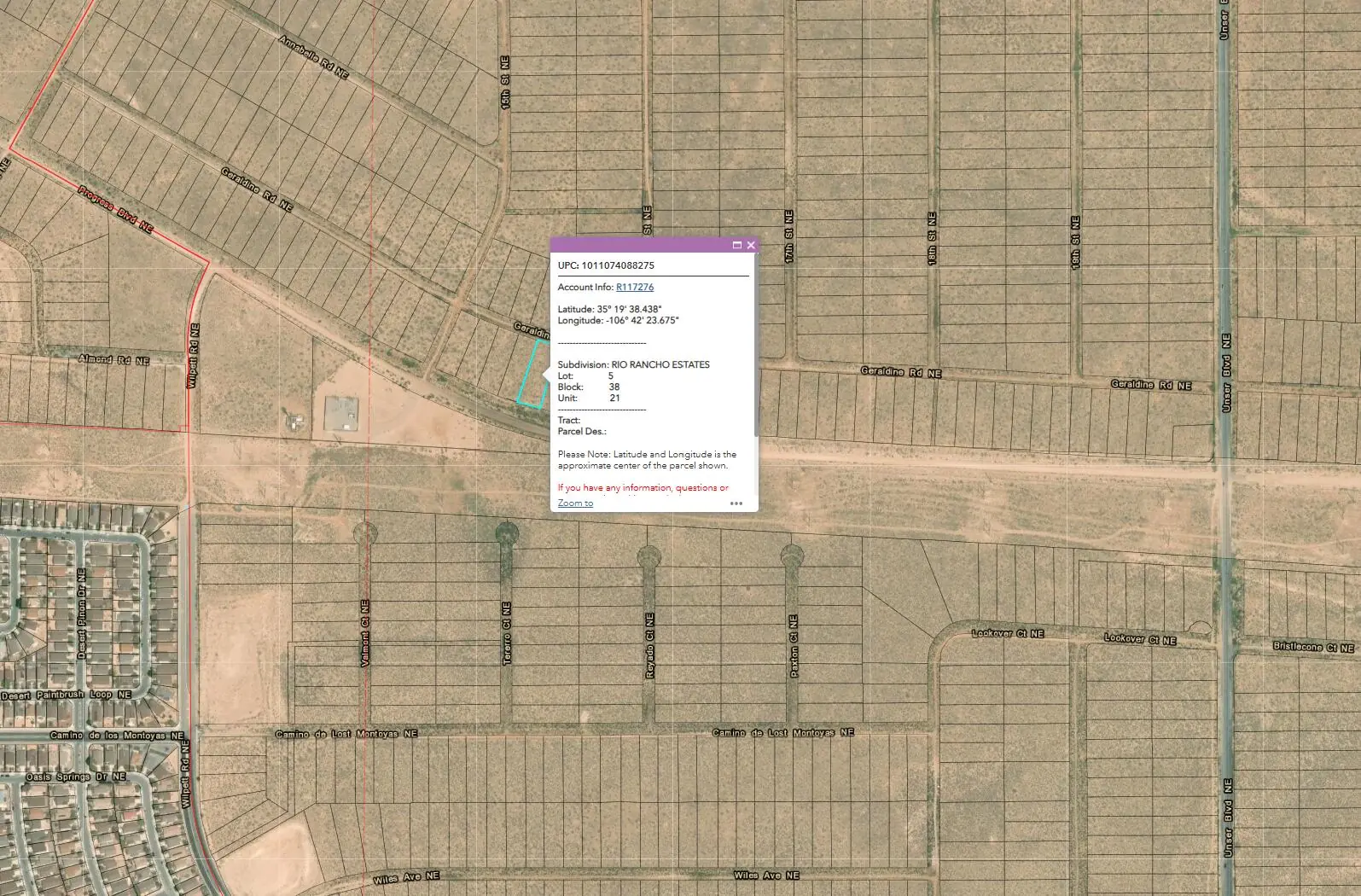 4 Lots at Rio Rancho Estates