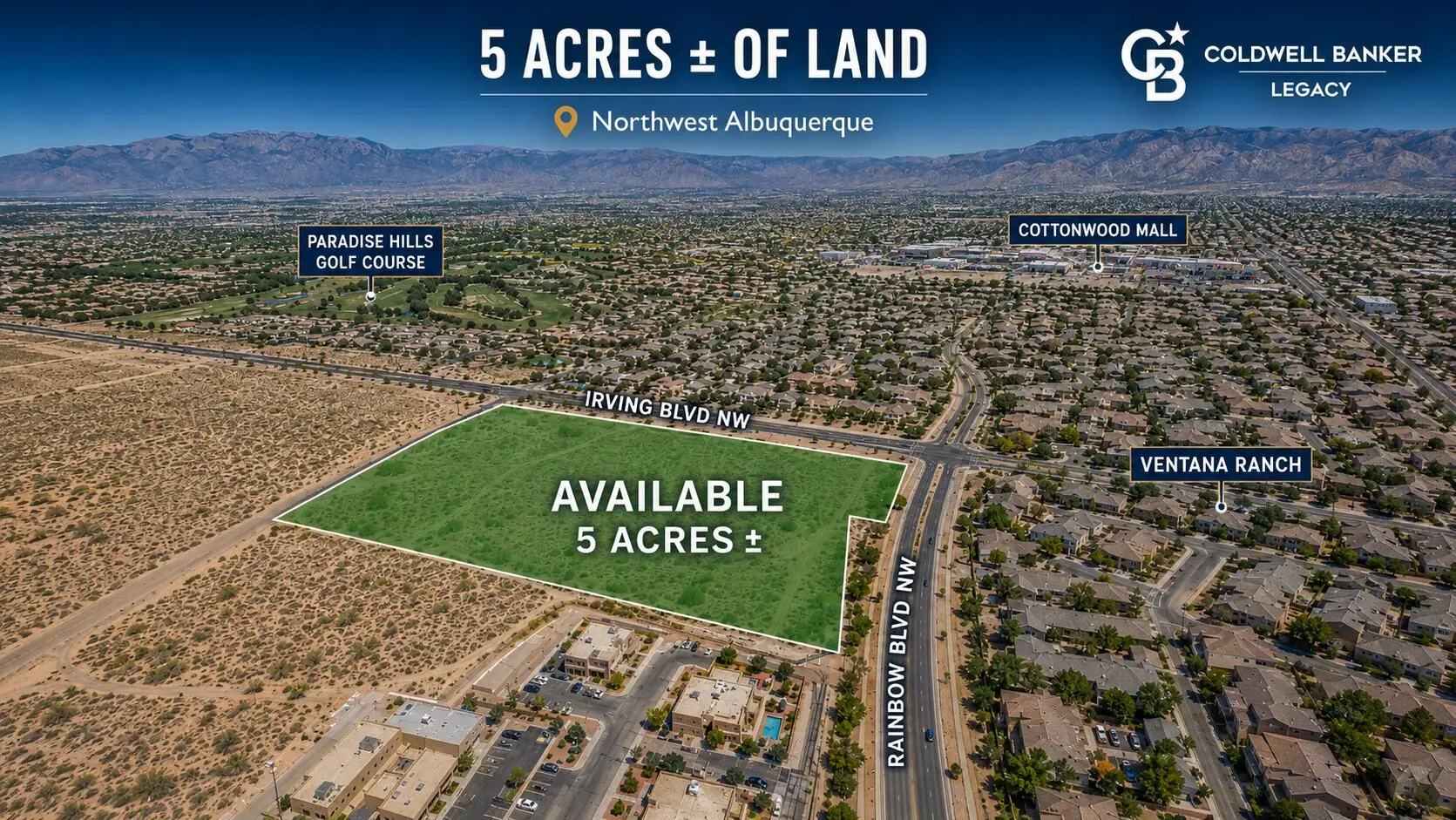 5 Acres Northwest