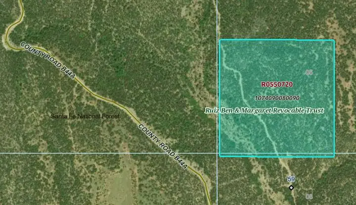 Pecos NM Forest 83 - 40 Acres