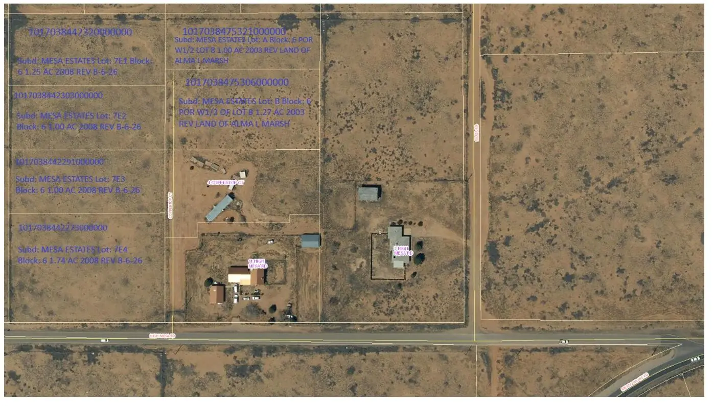 MESA ESTATES Lot: A Block: 6