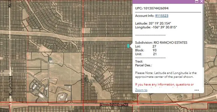 8 Lots at Rio Rancho Estates