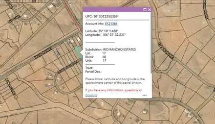 Rio Rancho Est U17 B60 L17, Rio Rancho 