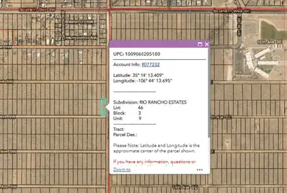 Rio Rancho Est U9 B3 L46, Rio Rancho 