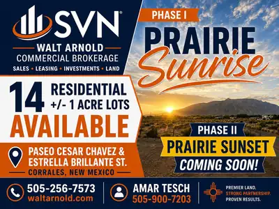 Prairie Sunrise Phase 1, Corrales 