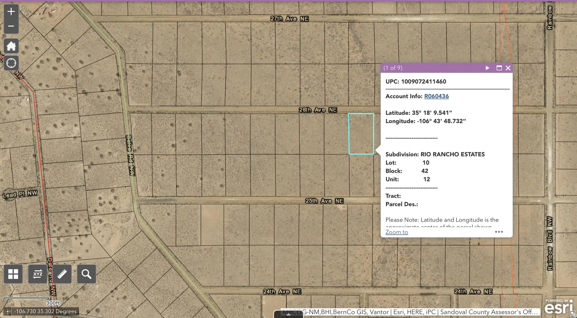 Sub Rio Rancho Estates Lot 10, Rio Rancho, NM 87144