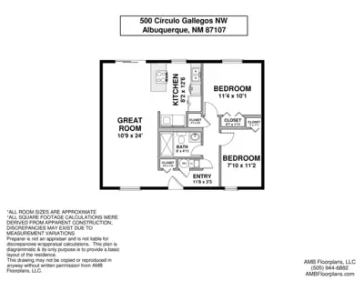 500 Circulo Gallegos NW, Albuquerque, NM 87107 