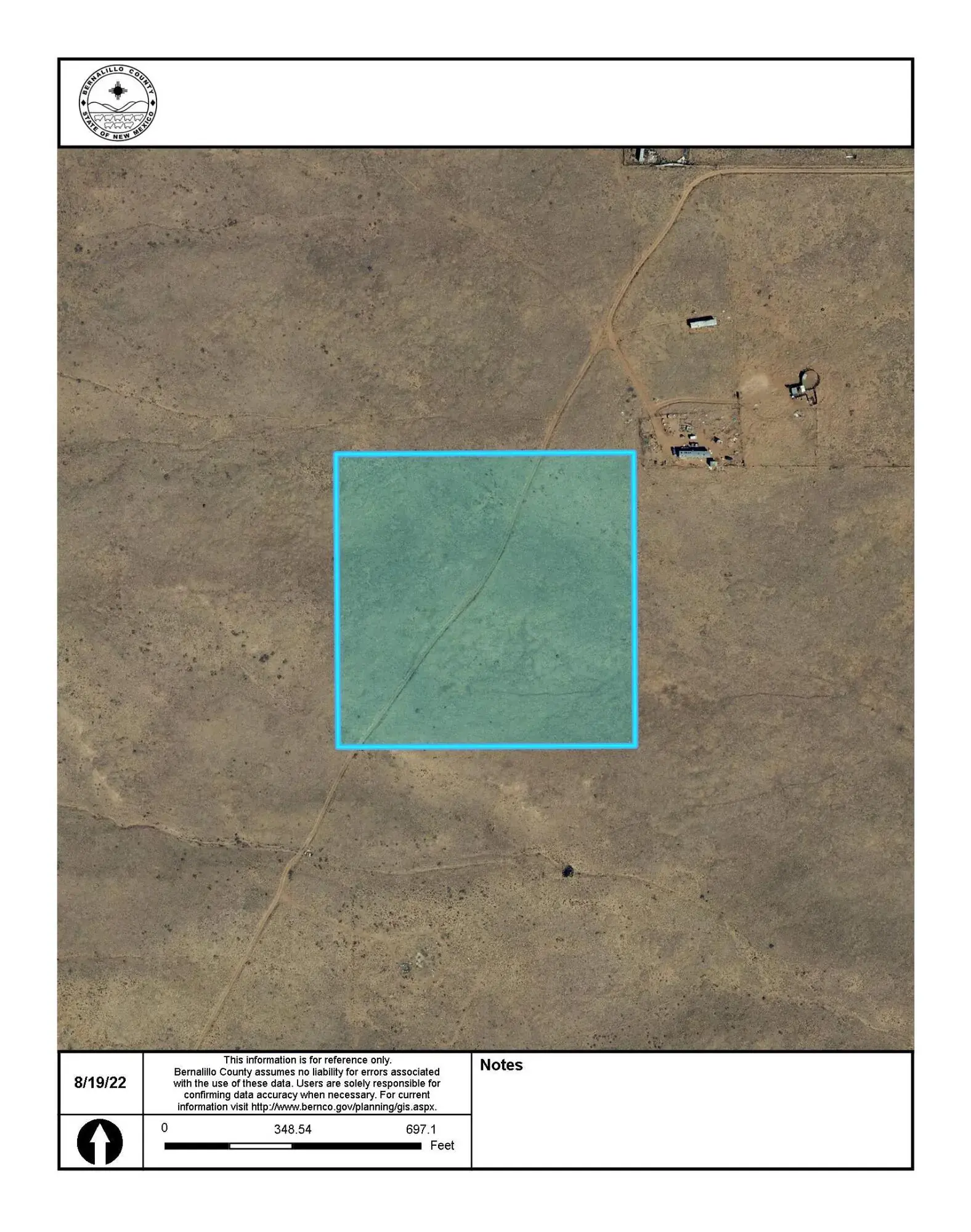 Off Pajarito (JMT #4) Road SW