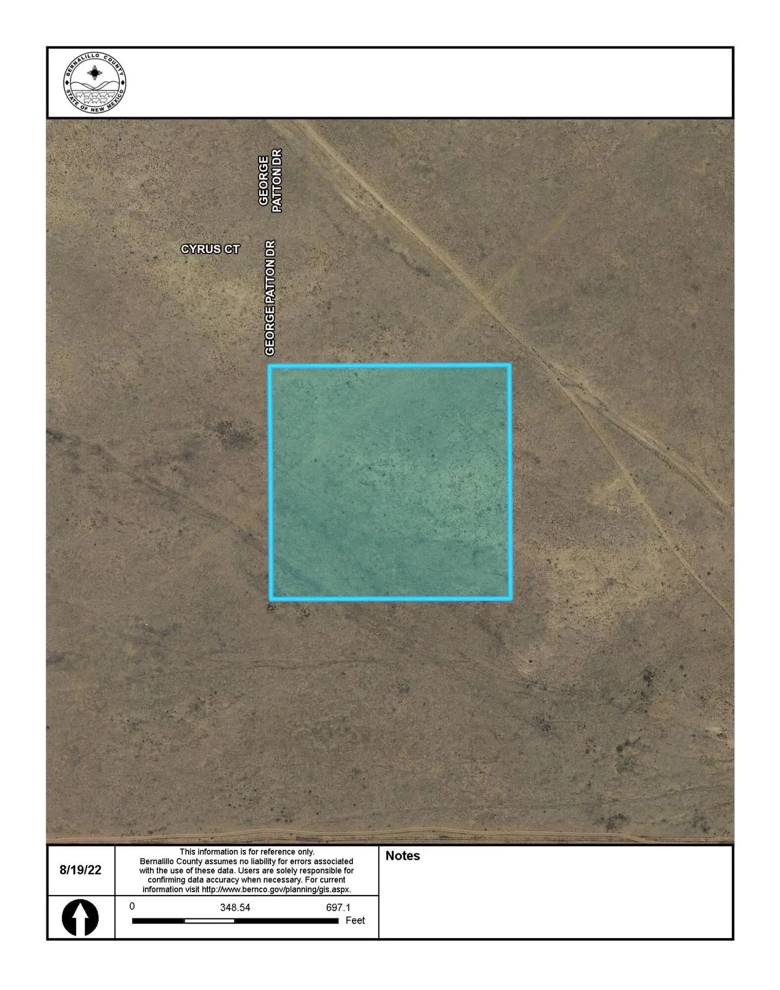 Off Pajarito (JMT #6) Road SW